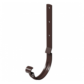Крюк карнизный длинный DOCKE STAL PREMIUM Шоколад, RAL 8019