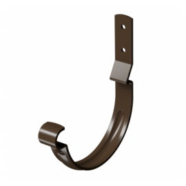 Крюк карнизный короткий DOCKE STAL PREMIUM Каштан, RAL 8017