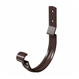Крюк карнизный короткий DOCKE STAL PREMIUM Шоколад, RAL 8019