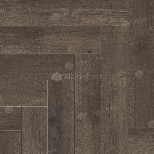 Кварц-виниловая плитка Alpine Floor серии PARQUET LVT Дуб Антарес ECO 16-19