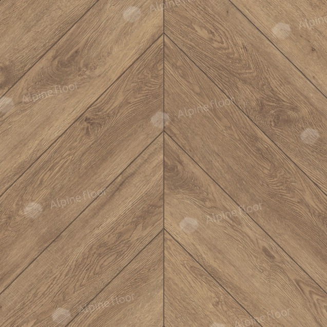 Кварц-виниловая плитка Alpine Floor Альпийский шеврон LVT (Chevron Alpine LVT) Гевуина ECO 20-10