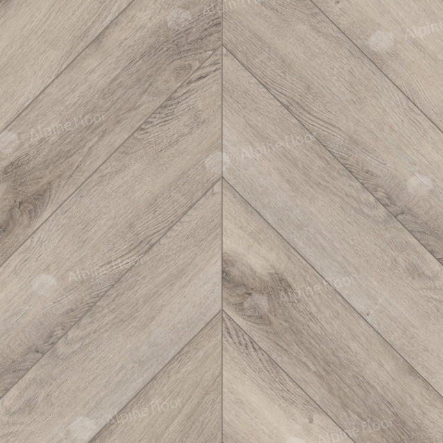Кварц-виниловая плитка Alpine Floor Альпийский шеврон LVT (Chevron Alpine LVT) Дуб Исида ECO 20-8