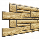 Фасадная панель Доломит Премиум 2м Имбирь (с торцевыми замками)