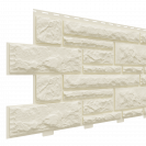 Фасадная панель Доломит 2м Слоновая кость (с торцевыми замками)