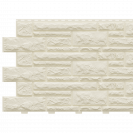 Фасадная панель Доломит 2м Слоновая кость (с торцевыми замками)