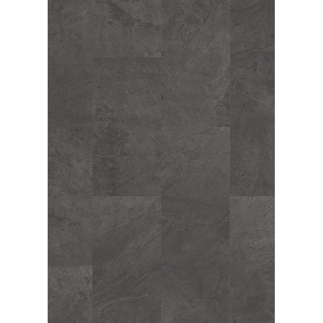 Виниловый ламинат Quick-Step Alpha Vinyl Tiles AVST40035 Сланец чёрный