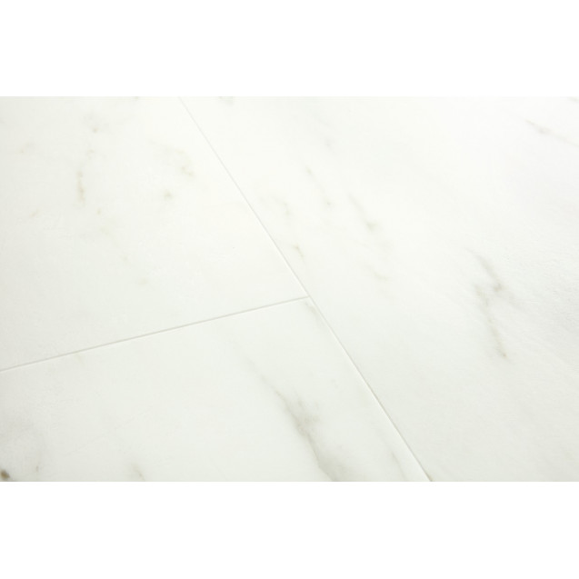 Виниловый ламинат Quick-Step Alpha Vinyl Tiles AVST40136 Мрамор каррарский белый